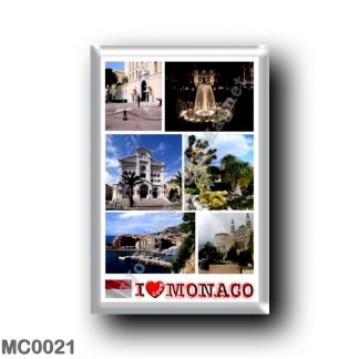 MC0021 Europe - Monaco - I Love