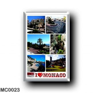 MC0023 Europe - Monaco - I Love