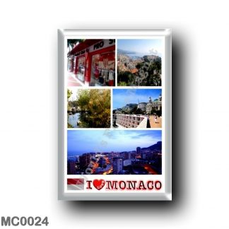 MC0024 Europe - Monaco - I Love