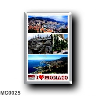 MC0025 Europe - Monaco - I Love