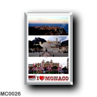 MC0026 Europe - Monaco - I Love