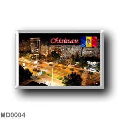 MD0004 Europe - Moldova - Chisinau - City at night