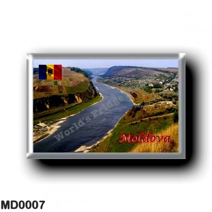 MD0007 Europe - Moldova - Valle Dniéster Panorama