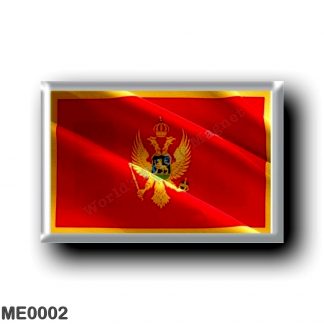 ME0002 Europe - Montenegro - Flag Waving