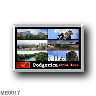 ME0017 Europe - Montenegro - Podgorica - Mosaic