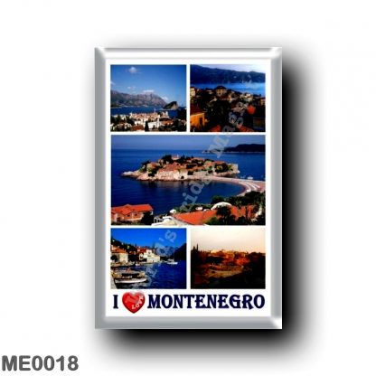 ME0018 Europe - Montenegro - I Love