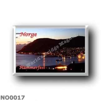 NO0017 Europe - Norway - Hammerfest By Night