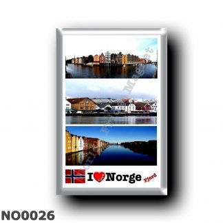 NO0026 Europe - Norway - Norge - I Love