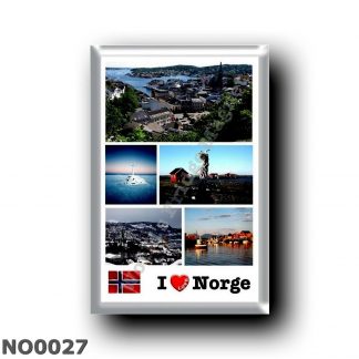 NO0027 Europe - Norway - Norge - I Love
