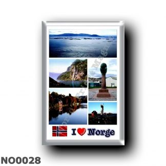 NO0028 Europe - Norway - Norge - I Love