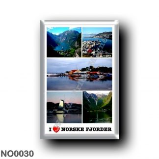 NO0030 Europe - Norway - Norske Fjorder - I Love