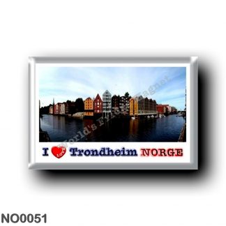 NO0051 Europe - Norway - Trondheim - I Love