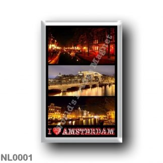 NL0001 Europe - Holland - Amsterdam - I Love