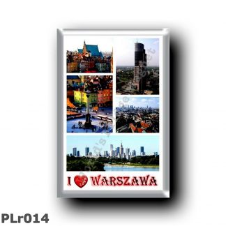PLr014 Europe - Poland - Warsaw - I Love