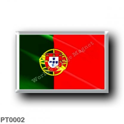 PT0002 Europe - Portugal - Portuguese flag - waving