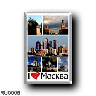 RU0005 Europe - Russia - Moscow - I Love