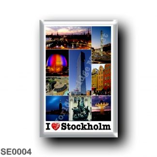SE0004 Europe - Sweden - Europe - Sweden - Stockholm - I Love