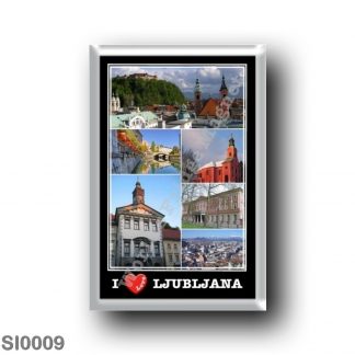 SI0009 Europe - Slovenia - Lubiana - I Love