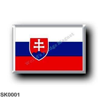 SK0001 Europe - Slovakia - Slovak flag