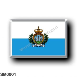 SM0001 Europe - San Marino - Flag