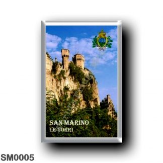 SM0005 Europe - San Marino - The two Towers