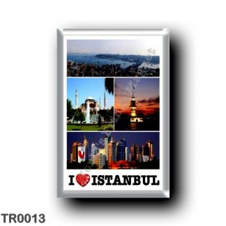 TR0013 Europe - Turkey - Istanbul - I Love