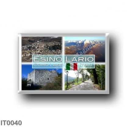 IT0040 Europe - Italy - Lake Como - Esino - Grigna - Roman Tower - Historical Nuclei. Via Crucis of Vedani