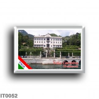 IT0052 Europe - Italy - Lombardy - Lake Como - Tremezzo - Villa Carlotta (flag)