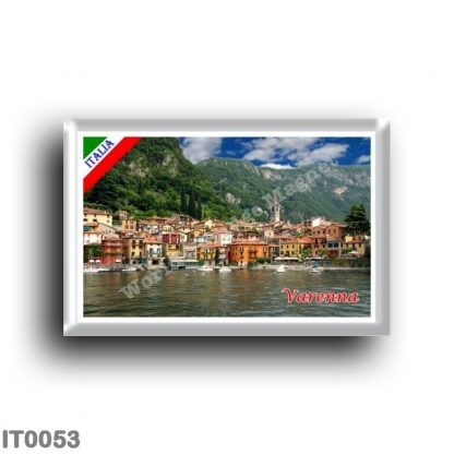 IT0053 Europe - Italy - Lombardy - Lake Como - Varenna (flag)