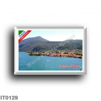 IT0129 Europe - Italy - Lombardy - Lake Iseo - Panorama