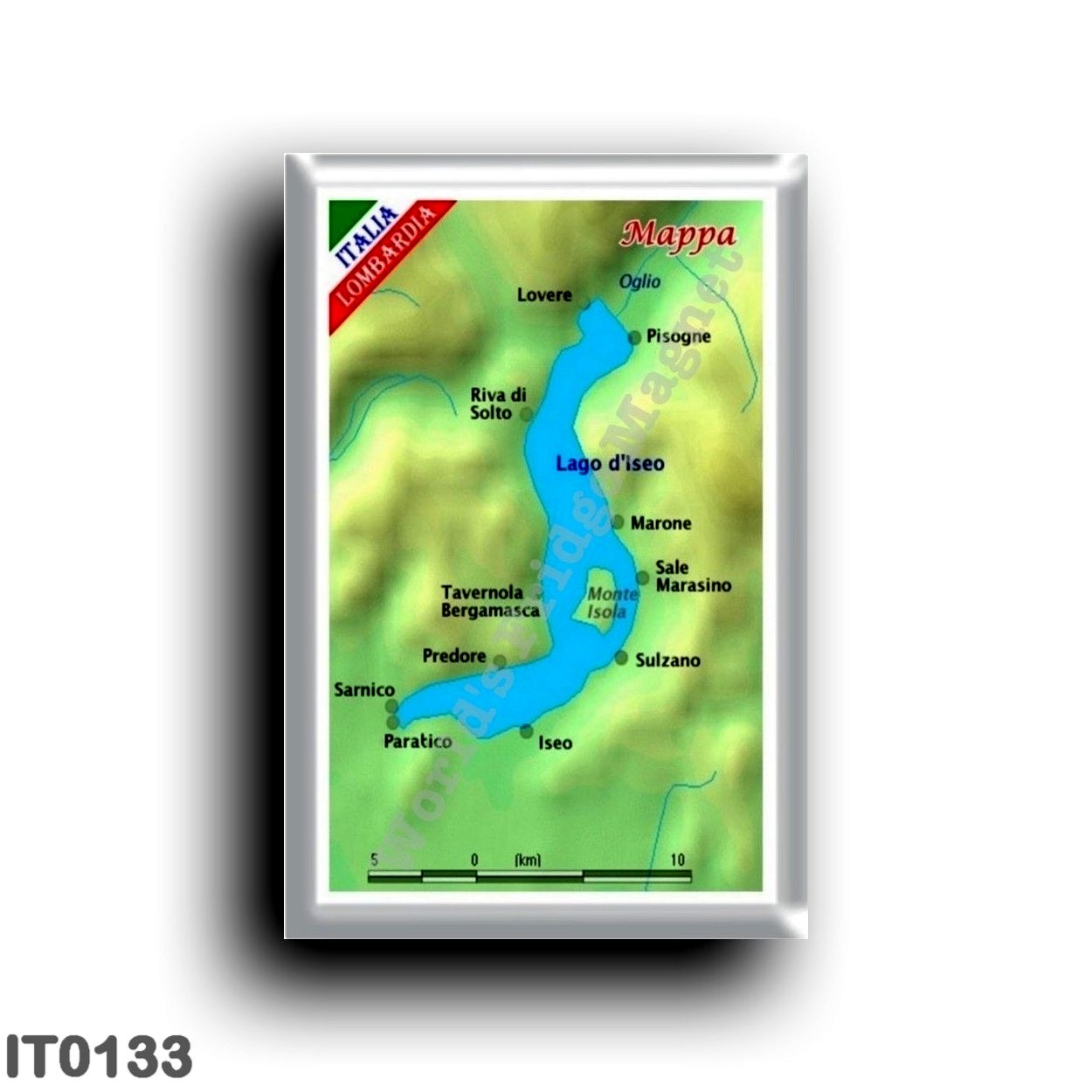 IT Lake Iseo Map Travels And Magnets IT Lake Iseo Map Travels And Magnets