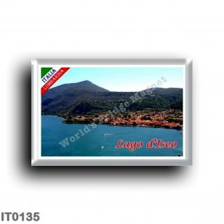 IT0135 Europe - Italy - Lombardy - Lake Iseo - Panorama