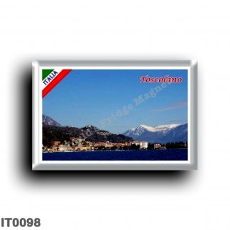 IT0098 Europe - Italy - Lake Garda - Toscolano - Panorama (flag)