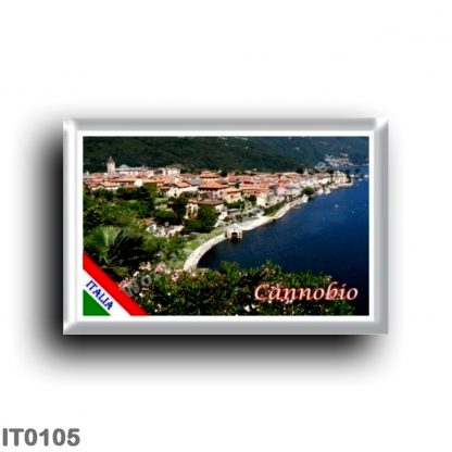 IT0105 Europe - Italy - Lake Maggiore - Cannobio - Panorama