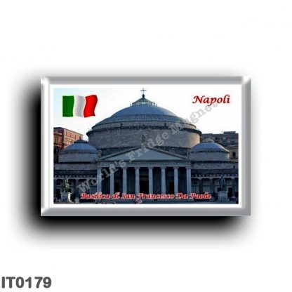 IT0179 Europe - Italy - Campania - Naples - Basilica San Francesco Da Paola