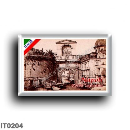 IT0204 Europe - Italy - Campania - Naples - Porta Capuana