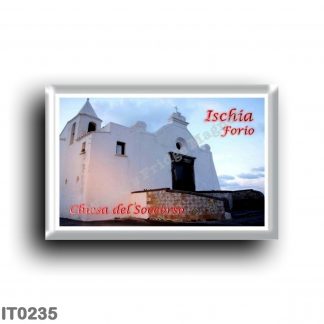 IT0235 Europe - Italy - Campania - Ischia Island - Forio - Relief Church
