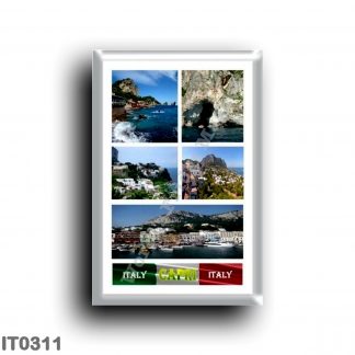 IT0311 Europe - Italy - Campania - Capri - Mosaic