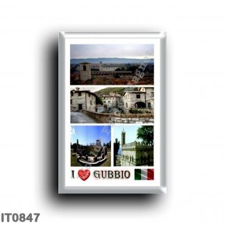 IT0847 Europe - Italy - Umbria - Gubbio - I Love