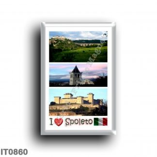 IT0860 Europe - Italy - Umbria - Spoleto - I Love