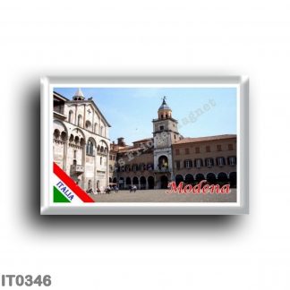 IT0346 Europe - Italy - Emilia Romagna - Modena - Town Hall and Duomo