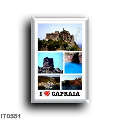 IT0551 Europe - Italy - Tuscany - Capraia - I Love