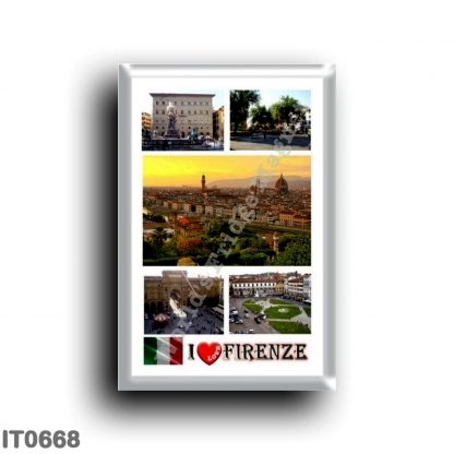 IT0668 Europe - Italy - Tuscany - Florence - I Love