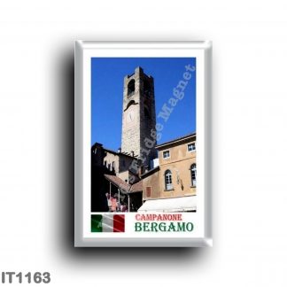 IT1163 Europe - Italy - Lombardy - Bergamo - bell tower