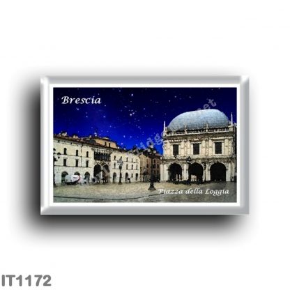 IT1172 Europe - Italy - Lombardy - Brescia - Piazza della Loggia
