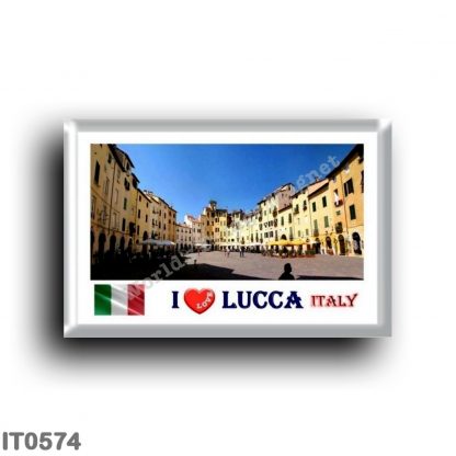 IT0574 Europe - Italy - Tuscany - Lucca - I Love