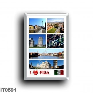 IT0591 Europe - Italy - Tuscany - Pisa - I Love