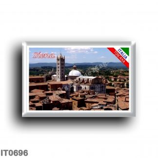 IT0696 Europe - Italy - Tuscany - Siena - Panorama of the Duomo