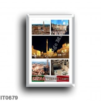 IT0679 Europe - Italy - Tuscany - Siena - Piazza del Campo - Mosaic