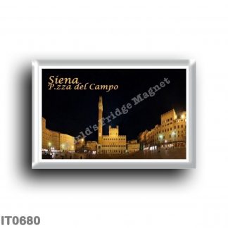 IT0680 Europe - Italy - Tuscany - Siena - Piazza del Campo By Night